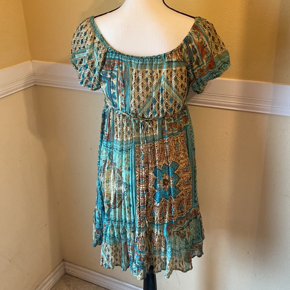 Ruby Rox Sheer Dress Size 7 (Ladies large) - Picture 3 of 6